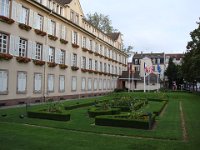 Un jardin au cordeau, typiquement « à la française ».