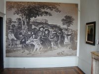 Reproduction grand format d'un tableau acheté et détruit par quelqu'un qui le trouvait indécent. Oser se moquer des curés !