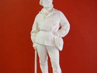 ... et une représentation carrément en pied (Louis-Joseph Lebœuf, plâtre, 1860)