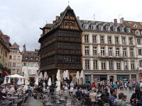 La célèbre maison Kammerzell, construite en 1571 dans le style Renaissance, sur la place de la cathédrale.
