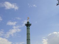 Place de la Bastille, un impressionnant échafaudage