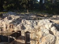 Le sanctuaire de Pan, fondé après une « vision » du guerrier coureur Philippidès (-490), à l'origine du Spartathlon, 246 km) et non du Marathon, 42 km, comme l'on croit souvent (là, c'était Euclès, le coureur).