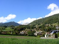 Dès l'entrée à Sallanches ...