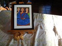 Amitava a apporté quelques cadeaux de Calcutta.