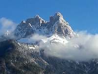 2636m pour l'Aiguille Rouge à droite. Escalade un peu longue, mais assez facile.