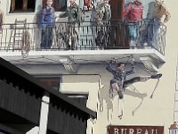 Apparemment des guides se reposant ou s'amusant.