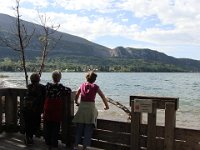 L'Ire se jette dans le lac par un mini-delta.