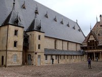 La toiture au-dessus de la salle des Pôvres, ...