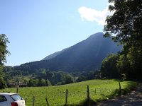 Le point de départ, au-dessus de Villaz, en direction d'Aviernoz.