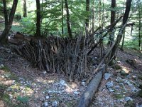 On ose espérer que personne n'a eu à s'abriter de la pluie là-dessous !