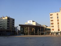 Le centre Courier est encore désert, d'autant que c'est dimanche ...