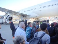 10 ... et voici l'embarquement, sur un Airbus ...