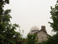 La coupole de l'observatoire ...