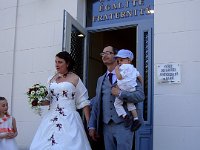 Et voilà les mariés.