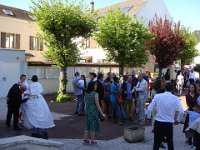 Papotages par petits groupes ...