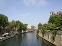 Le pont au Double (vers 1630). Le péage était d'un double denier.