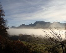 03 Le lendemain, plutôt beau temps, même si brumeux dans la vallée.