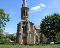 60 Église Saint-Blaise. Construite en 1870 pour remplacer celle de Saint-Honorat devenue trop petite.