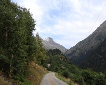 10 Arrivée à La Bernardière. Le glacier des Fétoules est bien gris et réduit.