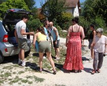 04 Au Tartarin, retrouvailles et transport des cadeaux ... dont des kilos de prunes !