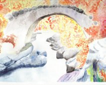 Pont à Champhorent Vieux pont à Champébran